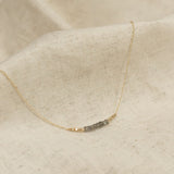 Barberry Bead Necklace - Labradorite