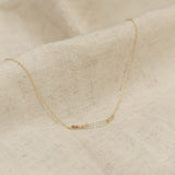 Barberry Bead Necklace - Moonstone