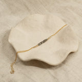 Barberry Bead Bracelet - Labradorite