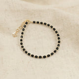 Black Beads Bracelet