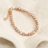 Rose Keshi Pearl Bracelet - Big