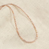 Rose Keshi Pearl Necklace - Small