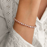 Rose Keshi Pearl Bracelet - Big