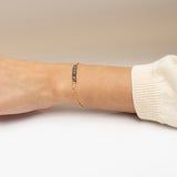 Barberry Bead Bracelet - Labradorite