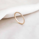 Eternity Wedding Band - 0,2ct Salt & Pepper Diamonds