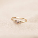 Stella Diamond Ring - 0,14ct Salt & Pepper Diamonds