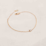 Twinkle Diamond Bracelet - 0,1ct Salt & Pepper Diamond