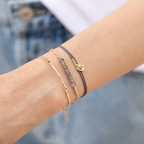 Barberry Bead Bracelet - Labradorite