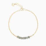 Barberry Bead Bracelet - Labradorite