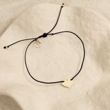 Heart Bracelet Cord - Marine