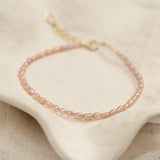 Rose Keshi Pearl Bracelet - Small