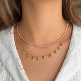 Rose Keshi Pearl Necklace - Small