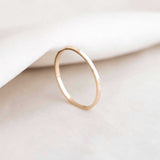 Hammered Wedding Band