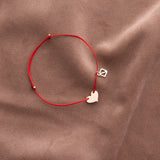 Heart Bracelet - Red
