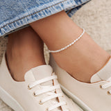 Tiny Pearl Anklet