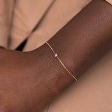 Twinkle Diamond Bracelet - 0.1ct Salt & Pepper Diamond