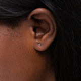 Stardust Diamond Studs - 0.02ct Salt & Pepper Diamonds