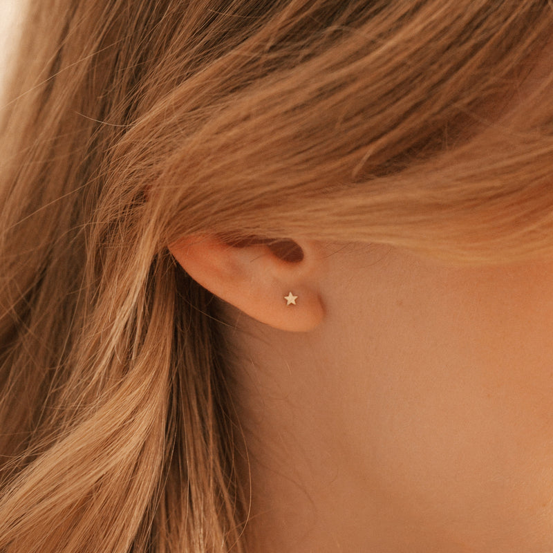 Tiny Star Studs