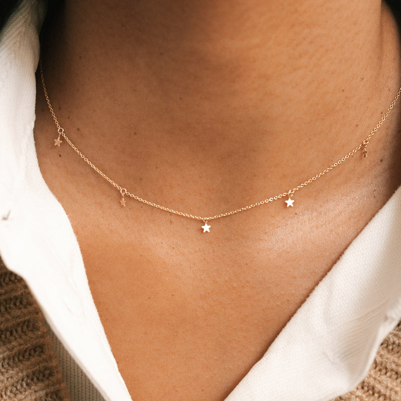 Tiny Stars Necklace